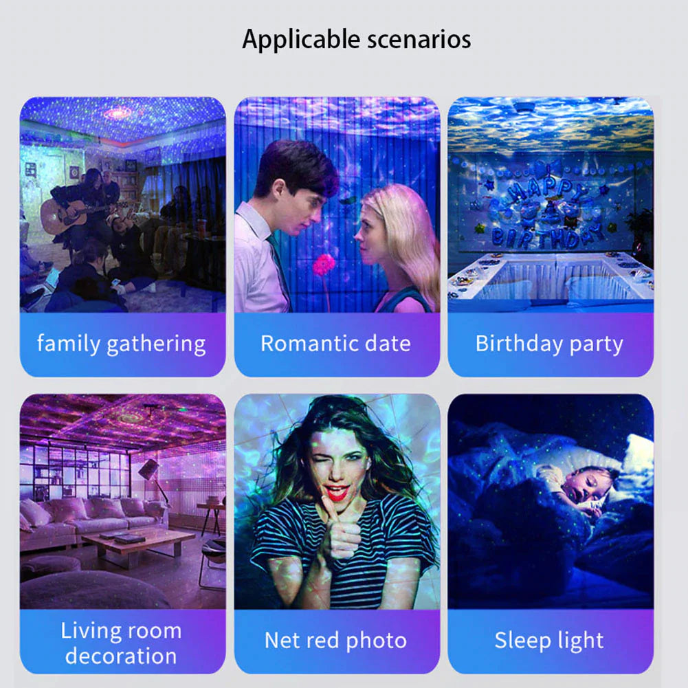 Proyector Astronauta Galaxia